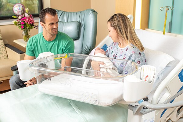 halo hospital bassinet